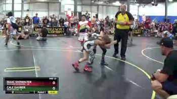 70 lbs Round 1 (6 Team) - Isaac Showalter, Backyard Brawlers vs Cale Dauber, Team Gotcha