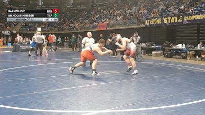 192 lbs Round Of 32 - Parker Nye, Penns Valley vs Nicholas Kreiser, Tulpehocken
