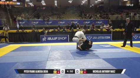 Nicholas Anthony Maez vs Piter Frank Almeida Silva 2026 Pan Jiu Jitsu IBJJF Championship