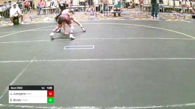 88 lbs Semifinal - Jonah Juergens, Ocrtc vs Gherardini Brody, Team Grand Valley Elite