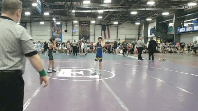 85 lbs Rr Rnd 3 - Jacoby Villaneuva, Great Bridge Wrestling Club vs Dalton Straub, Eagles Wrestling