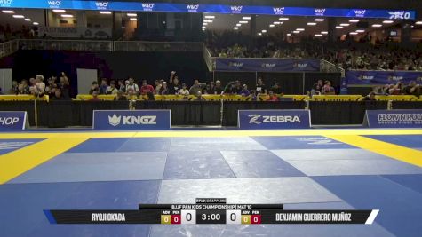 Ryoji Okada vs Benjamin Guerrero Muñoz 2026 Pan Kids Jiu-Jitsu IBJJF Championship