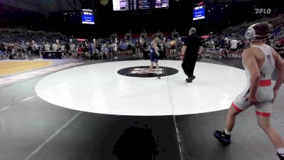 106 lbs Cons 16 #1 - Ethan Powell, OH vs Alex Sardelis, VA