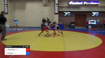 61 kg 3rd Place - Joshua Saunders, TMWC vs Vitali Arujau, New York RTC