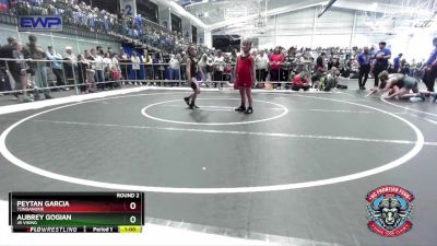 80 lbs Round 2 - Aubrey Gogian, Jr Viking vs Peytan Garcia, Tonganoxie