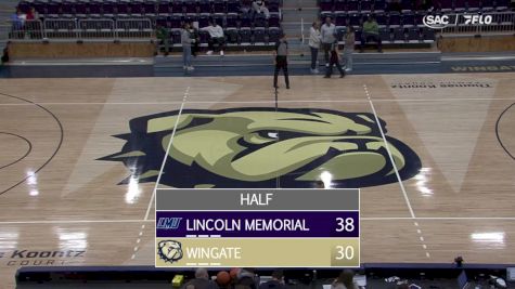 Replay: Lincoln Memorial vs Wingate | Dec 10 @ 2 PM