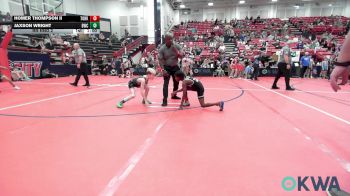 64 lbs Rr Rnd 2 - Homer Thompson II, Team Of Hard Knox vs Jaxson Wright, Bartlesville Wrestling Club
