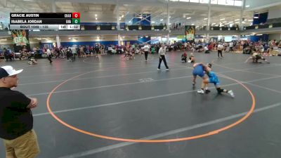 135 lbs Champ. Round 2 - Isabela Jordan, Unattached vs Gracie Austin, Charlotte