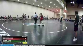 106 lbs Round 6 (10 Team) - Quinn Gaca, Ohio Titan Red vs Devon Barnes, S.E.O. Red