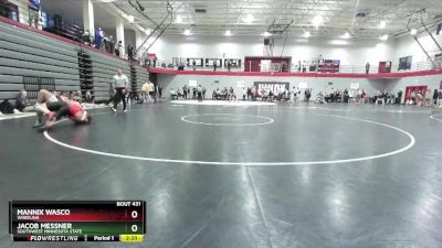 149 lbs Cons. Round 3 - Jacob Messner, Southwest Minnesota State vs Mannix Wasco, Wheeling