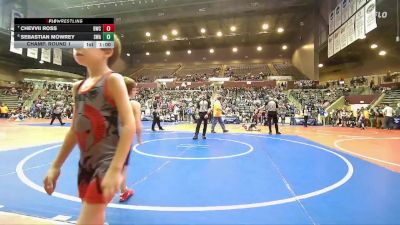 55 lbs Champ. Round 1 - Chevvii Ross, Battlefield Wrestling Club vs Sebastian Mowrey, Spartan Wrestling Academy