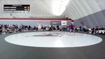 184 lbs Finals (2 Team) - Darion Johnson, McKendree vs Zavier Campsey, Thomas More