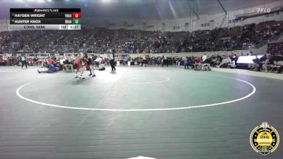 B6A-120 lbs Cons. Semi - Hayden Wright, Yukon vs Hunter Knox, Broken Arrow