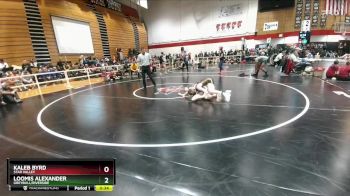 138 lbs Cons. Round 4 - Loomis Alexander, Greybull/Riverside vs Kaleb Byrd, Star Valley