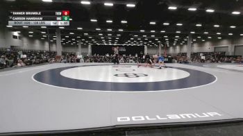 126 lbs Champ. Rd Of 16 - Tanner Brumble, Thurston High School Wrestling vs Carsen Hanshaw, Beatrice Wrestling Club