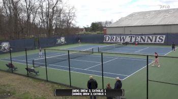 Replay: Catholic vs Drew - Tennis | Apr 6 @ 1 PM