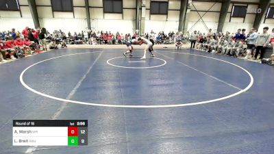 174 lbs Round Of 16 - Adam Marsh, Worcester Polytechnic vs Leonard Breit, Roger Williams