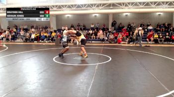 285 lbs Champ. Round 1 - Kevaun Jones, Colby Community College vs Brayden Hill, Cloud County Community College