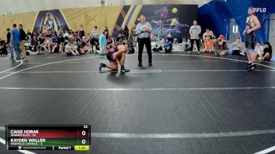 190 lbs Round 2 (8 Team) - Caige Horak, Warner Elite vs Kayden Waller, Nashville Catholic