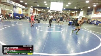126 lbs Cons. Round 2 - Carlo Gutierrez, Buchanan vs Oscar Estrada, Royal