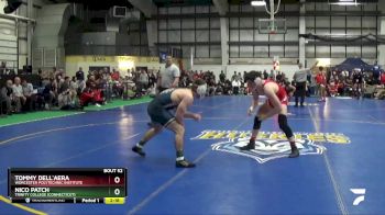 157 lbs Champ. Round 1 - Tommy Dell`Aera, Worcester Polytechnic Institute vs Nico Patch, Trinity College (Connecticut)