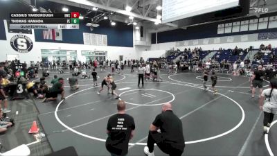 78-82 lbs Quarterfinal - Cassius Yarborough, 951 Wrestling Club vs Thomas Hamada, Poway Elite