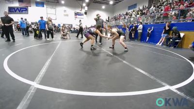 138 lbs Rr Rnd 3 - Olivia Cherry, Shelton Wrestling Academy vs Nevaeh Dorsey, Choctaw Ironman Youth Wrestling