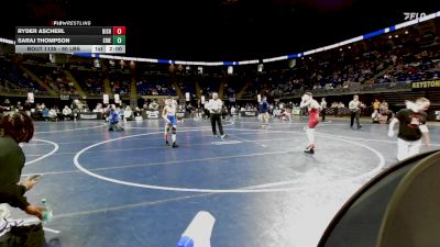 90 lbs Round Of 32 - Ryder Ascherl, Bishop McCort vs Saraj Thompson, Erie