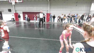 46 lbs Rr Rnd 1 - Magnolia Law, Morrison Takedown Club vs Amelia Mairel, Perry Wrestling Academy