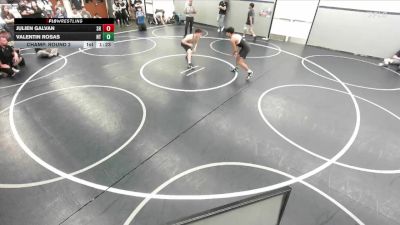 138 lbs Champ. Round 2 - Julien Galvan, Sunny Hills vs Valentin Rosas, North Torrance