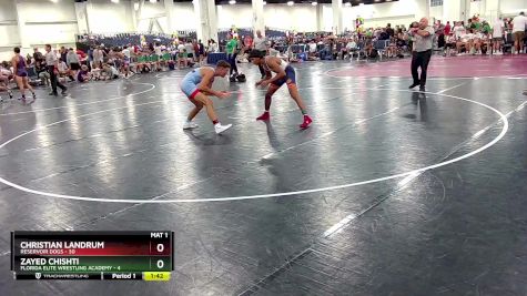 150 lbs Round 3 (10 Team) - Christian Landrum, Reservoir Dogs vs Zayed Chishti, Florida Elite Wrestling Academy