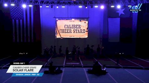 Caliber Cheer Starz - Solar Flare [2024 L2.1 Junior - PREP - D2 Day 1] 2024 NCA Lonestar Classic