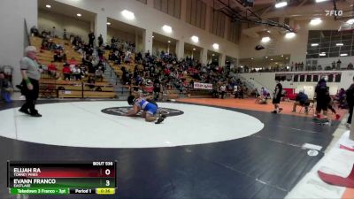 144 lbs Cons. Round 5 - Evann Franco, Eastlake vs Elijah Ra, Torrey Pines