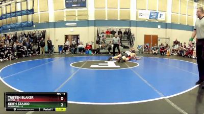 175 lbs Champ Round 1 (16 Team) - Keith Szajko, Mishawaka vs Tristen Blaker, DeKalb