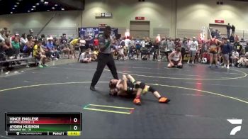 82 lbs Semis & 1st Wrestleback (8 Team) - Ayden Hudson, Donahue WA vs Vince Englese, Belding Orange