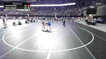Quarterfinal - Wyatt Pickard, Madison vs Brody Gossen, West Central