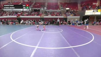 110 lbs Round 3 - 2nd Wrestleback And Semi-finals(16 Team) - Hannah Dean, Amarillo Tascosa vs Zyrena Ibarra, Anna
