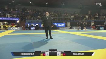 Federico Castiglia vs Adam Abakarov 2026 IBJJF European NoGi