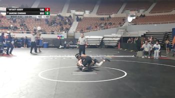 122-D4 Quarterfinal - Jarom Owens, Window Rock High School vs Wyatt Eddy, Tombstone