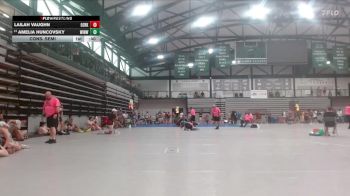 110-120 lbs Cons. Semi - Amelia Huncovsky, Northwest Lions vs Lailah Vaughn, Streator