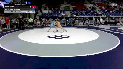 132 lbs Cons. Rd Of 64 - Trey Neith, PA vs Nicolas Carvajal, NJ