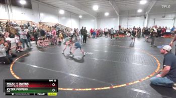 70 lbs Quarterfinal - Kyzer Powers, C2X vs Micah ✞ Owens, Legacy Elite Wrestling
