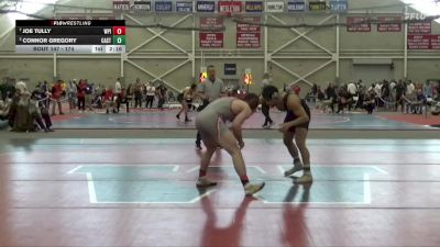 174 lbs Quarterfinal - Joe Tully, Worcester Polytechnic vs Connor Gregory, Castleton