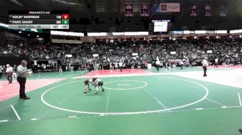 45 lbs Cons. Semi - Parx Short, DWC3 vs Kolby Hartman, TOM2