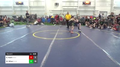 80 lbs Round 3 - Ghassan Kash, Rogue W.C. (OH) vs Maverick Milan, Olympia National