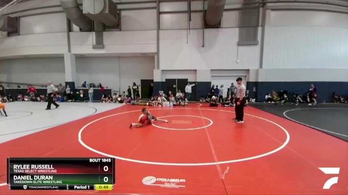 65 lbs Quarterfinal - Daniel Duran, Takedown Elite Wrestling vs Rylee ...