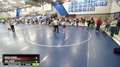 125 lbs Cons. Semi - Mitch Myers, Fremont Wrestling Club vs Sifa Tafisi, Charger Wrestling Club