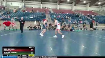 165 lbs Semis & 1st Wrestleback (8 Team) - Ben Rintoul, Oregon2 vs Porter Gresko, NEVADA1