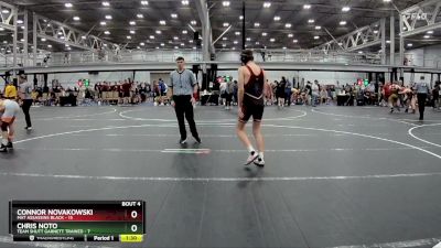 132 lbs Placement (4 Team) - Connor Novakowski, Mat Assassins Black vs Chris Noto, Team Shutt Garnett Trained