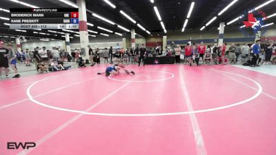 113 lbs Consi Of 8 #1 - Broderick Mann, ONE Wrestling Academy vs Kane Preskitt, Ranger 47 Wrestling Club